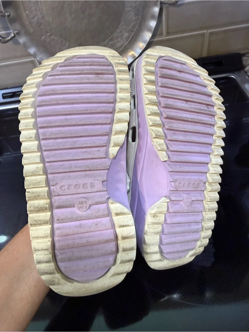 CROCS lightweight white